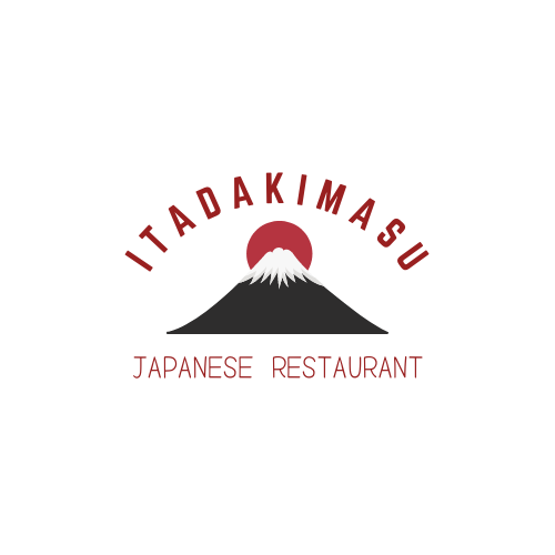 Red Simple Japanese Restaurant Logo