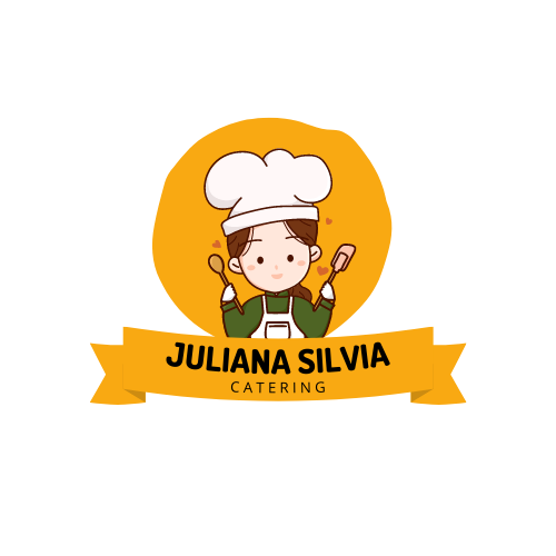 Yellow Illustration Catering Logo